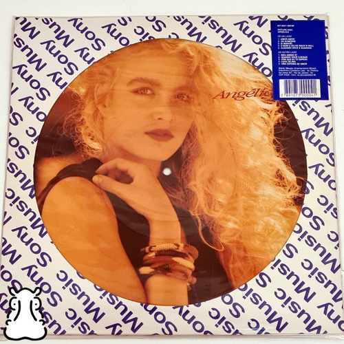 Lp Angélica 1991 Amor Amor Algodão Doce Vinil Picture Disc