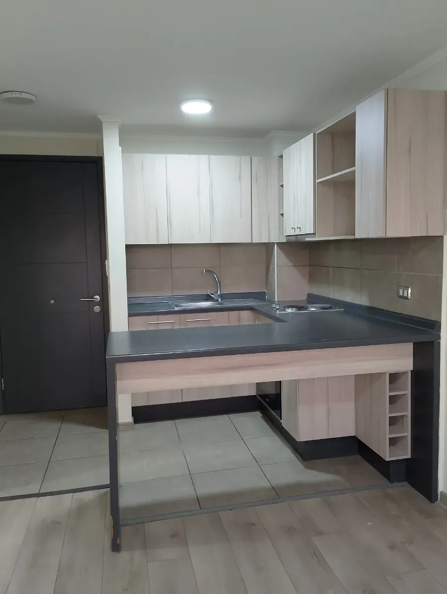 Imagen 2 de 20 de Dpto De 2d+2b+est+bod En Estacion Central | 50% Primer Mes