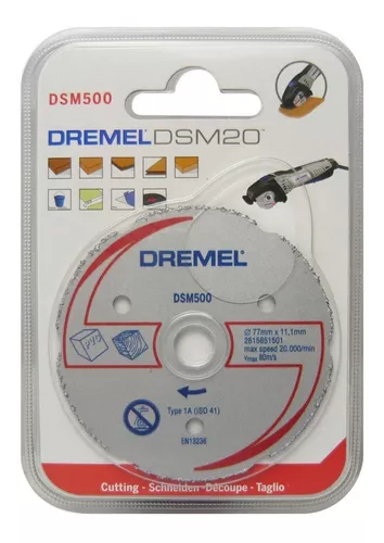 Disco De Corte Dremel Saw-max (madera Y Plástico) Sm500 77mm