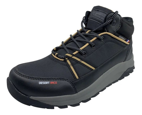 Imagen 6 de 6 de Zapatillas Negras Mujer Michelin Resistentes Al Agua Camel
