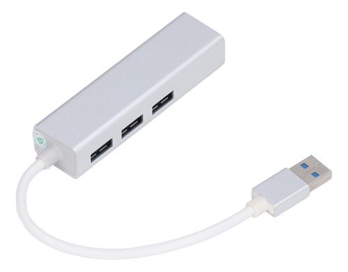 Hub Ethernet Usb 3.0 A Adaptador Multipuerto 4 En 1