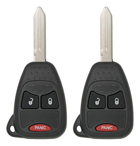 Keyless2go Repuesto De Llave Para Auto A Control Remoto, Par