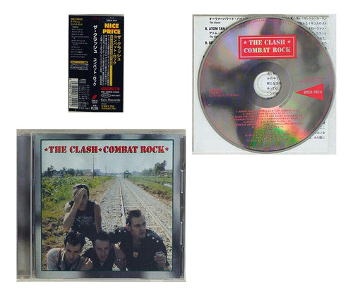 The Clash Combat Rock Cd Obi Japan - Epic 1999