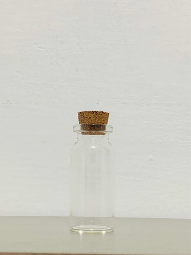 Mini Contenedores Frascos De Vidrio Con Tapa De Corcho