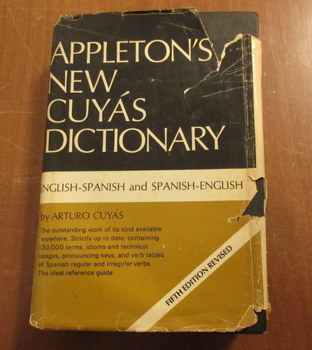 Libro Appleton's New Cuyas Diccionario Ingles Español