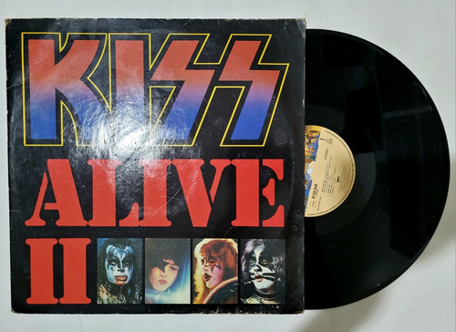 Kiss Alive Ii Vinilo Lp Holanda 1977 Rock