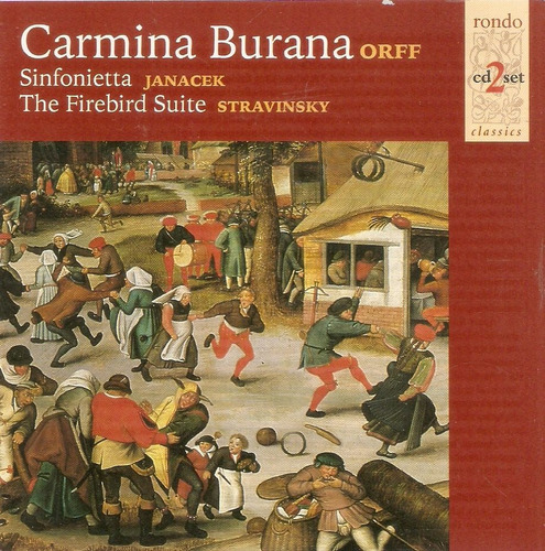 Cd Duplo Carmina Burana - Twentieth Century Masterpieces