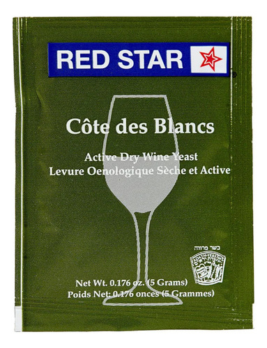 Levadura Premier Cote Des Blancs Vino Cidra Fermentacion