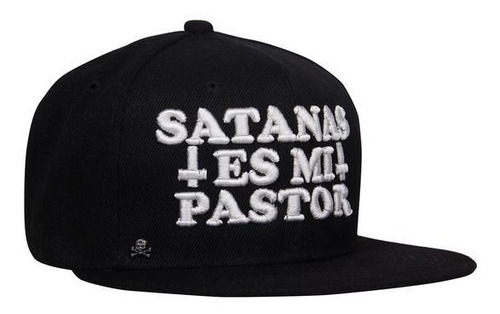 Gorra Plana Satanas Es Mi Pastor