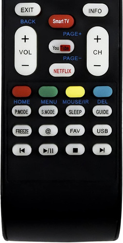 Control Para Rca Smart Tv Letras Azules