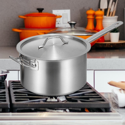 Olla De Leche Con Tapa, Cacerola De Espagueti Con Tapa 9.8l