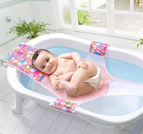 Bañera Tina Para Bebe Con Hamaca Y/o Malla 3 Etapas