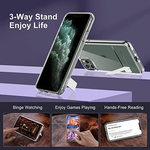 Funda Para iPhone 11 Pro Max Delgada Con Soporte