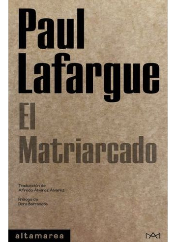 Libro El Matriarcado