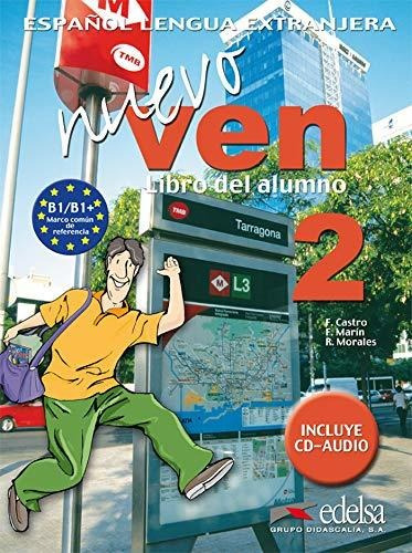 Nuevo Ven 2 - Libro Del Alumno + Cd Audio: Vol. 2 (métodos -