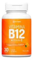 Comprar Suplemento Em Cápsulas Vegetais Nutriris Vitamina B12 Vitamina B12, Metilcobalamina, Vitamina C Em Pote De 13g 30 Un