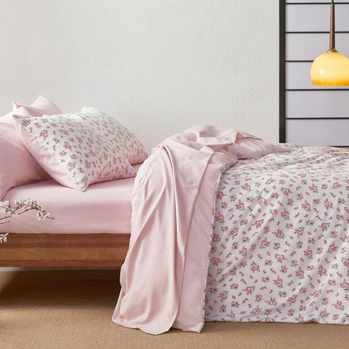 Wake In Cloud - Juego De Funda De Edredón Coquette, Floral C