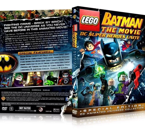 LEGO BATMAN THE MOVIE DC SUPER HEROES UNITE BLU RAY LOS SUPER HEROES SE  UNEN