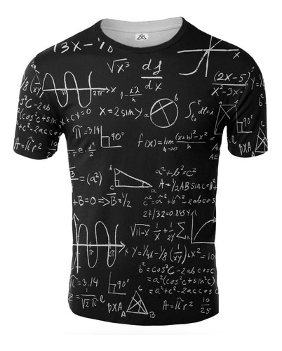 Remera Ecuaciones Matematicas Artemix Ax-0601