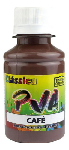 Tinta Pva Fosca Cores True Colors 100ml Cor Caf