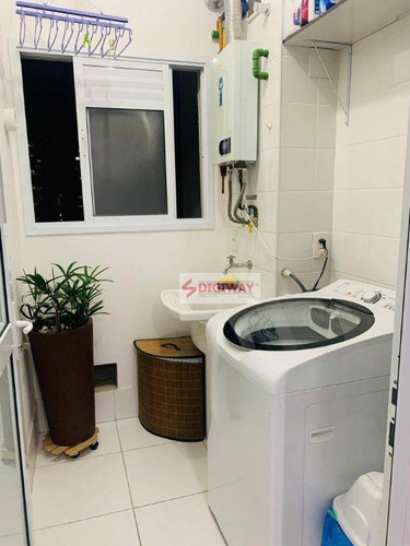 Imagem 21 de 30 de Lindo Apartamento, Com Varanda Gourmet E Lazer Total. - Ap2206