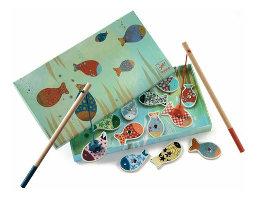 Juego Pesca Magnetico Djeco Fishing Dream Cadaques Kids