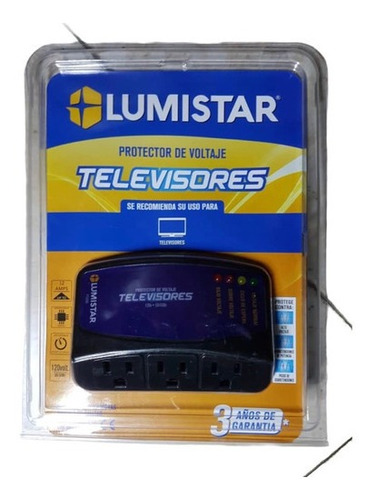 Protector 3 Tomas Lumistar Televisores