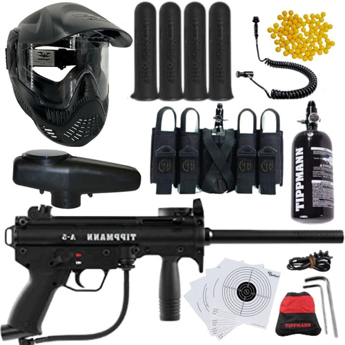 Marcadora Gotcha Tippmann A5 Mecánica Sniper Red Dot Xtr C