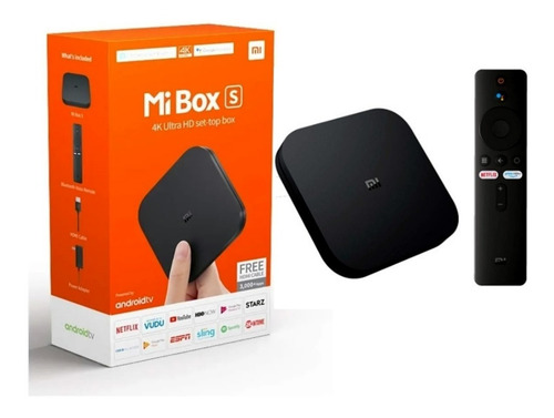 Mi Box S Xiaomi Tv Box 4k Android Versão Global Original