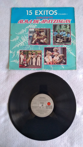 15 Éxitos Vol 1 Conjunto Alma De Apatzingan Lp Vinil 1987