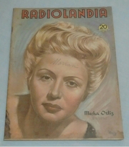 Revista Radiolandia 917 Mecha Ortiz Publicidad Evita Actriz