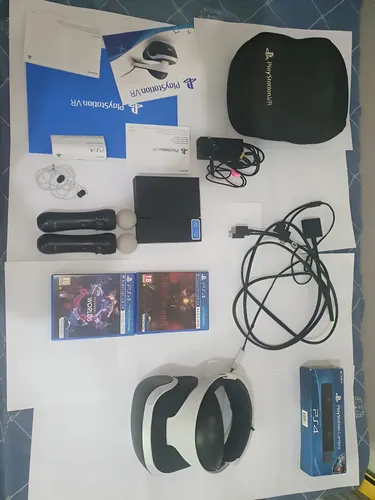 Playstation Vr Ps4-ps5 Completo Com 2 Jogos | Parcelamento sem juros