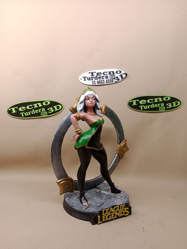 Qiyana League Of Legends Lol - Figura De Impresion 3d