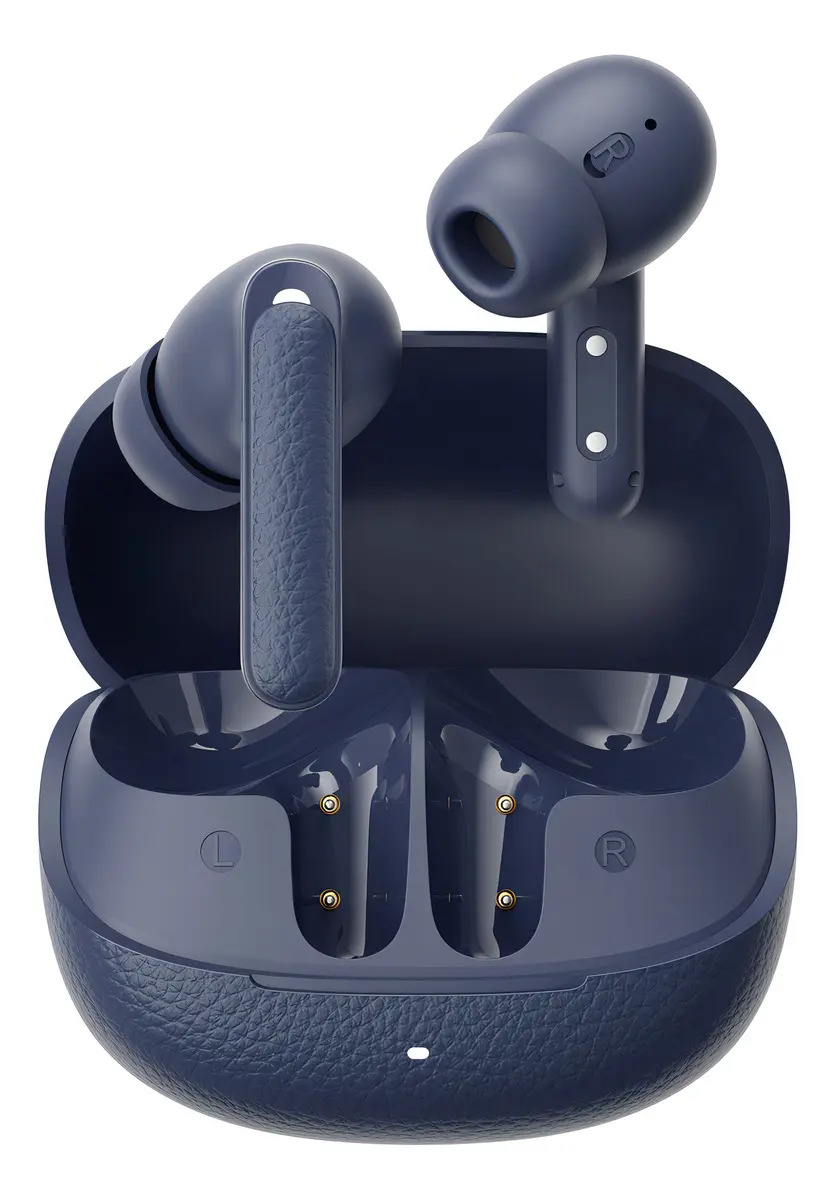 Fone Qcy Ht15 Buds Anc Bluetooth 5.4 Conexão Multiponto Cor Azul