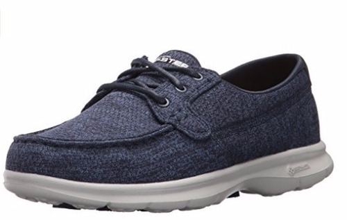 Skechers Hombre Doren Mercier Oxford, Color Gris