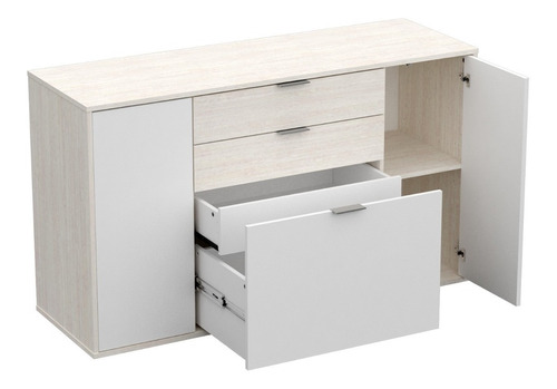 Mueble Bahiut Vajillero Cómoda 4 Cajones 2 Puertas Geek