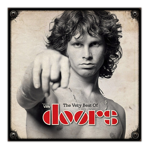 #42 - Cuadro Decorativo Vintage / Jim Morrison - The Doors