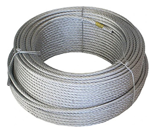 Cable Rienda No Flexible Acero Galvanizado Torre 8mm X400m 