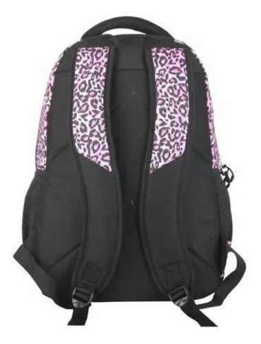 Mochila Feminina Escolar Viagem Laptop Notebook Rosa Mormaii Cor Preto