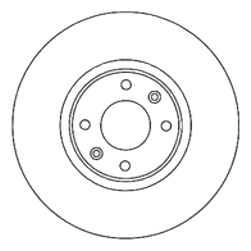 Disco Freno Del 02 (302mm) Breme Peugeot 307 01-05