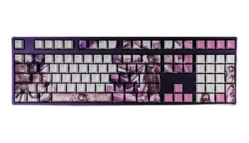 Teclas De Teclado Mechnical Impact Pbt Shogun Raiden Genshin