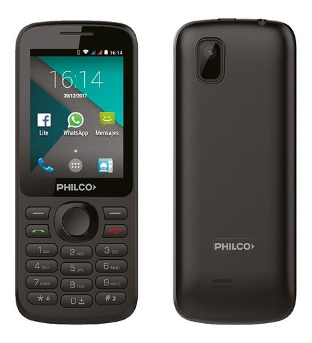 Imagen 3 de 3 de Philco P241 Dual SIM 512 MB negro 256 MB RAM