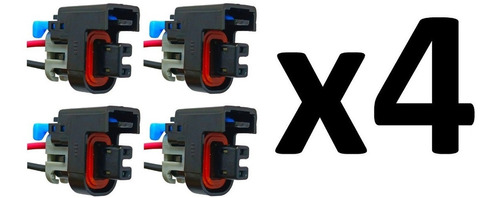 Conector O Enchufe De Inyector Chevrolet Luv Dmax 2.4 (x4)