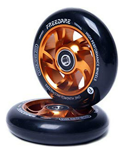 Ruedas Pro Para Scooter 100mm, Par 2ud.