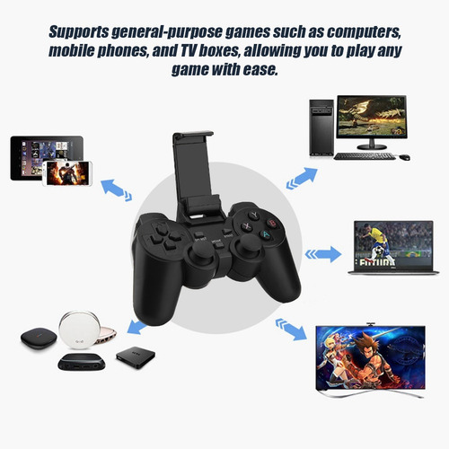 Controlador Esperto Sem Fio Do Jogo De 2.4g Gamepad Bluetoot