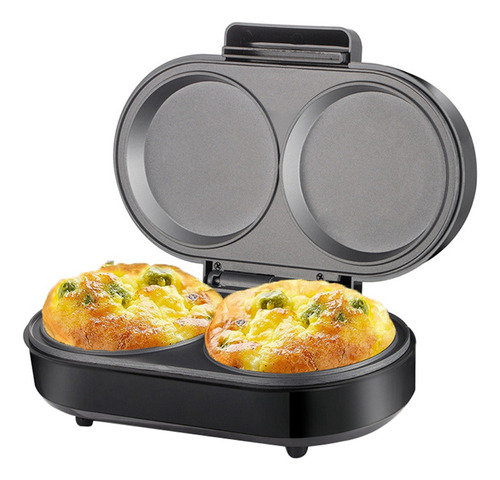 N8  Omelet Maker Round Non-stick Grids Makes 2 Perso-fs