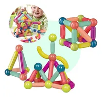 Comprar Bloques Magnéticos 36 Piezas Juego De Construccion Didactico