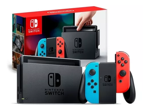 Nintendo Switch Cinza + 3 Jogos  Console de Videogame Nintendo