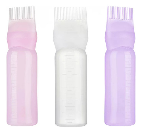 Ph Compatible Botella Aplicadora Con Forma De Peine De 3