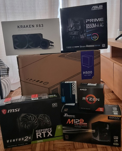 Pc Gamer Amd Ryzen 5 5500 3.8ghz Rtx 3070 8gb 16gb Ram 1.5tb (Usado)